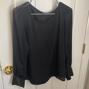 Express black blouse